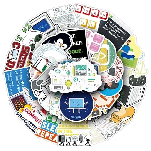 50PCS Pegatinas de El Programador,Pegatinas para Ordenador Portatil Agenda Laptop Skate Botella Agua Guitarras Maletas equipajes Coches y Bicicletas,IT Impermeable Vinilo Stickers | Ya disponible en tu tienda friki favorita! En mundofriki.es!