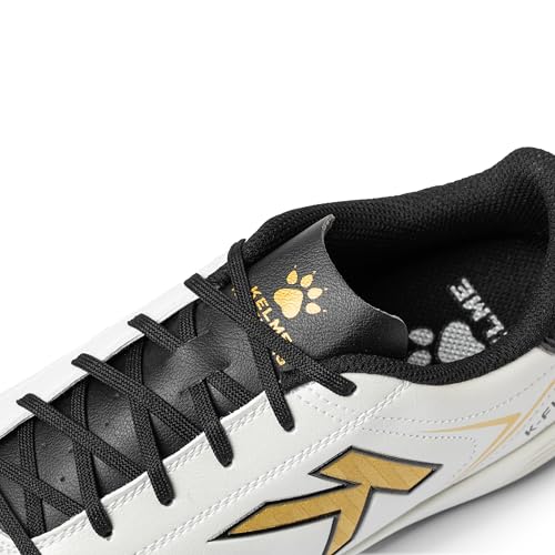 Image of KELME Turf Soccer Shoes Men Indoor Soccer Cleats for Womens Trainer Futsal Football Cleats Sneakers for Youth