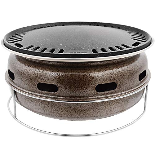 S Tragbarer Grill Herd Holzkohle-Ofen/Lebensmittel BBQ Platte Startseite Grill Werkzeuge Zubehör Grill Gemüse, Spare Ribs und viele andere