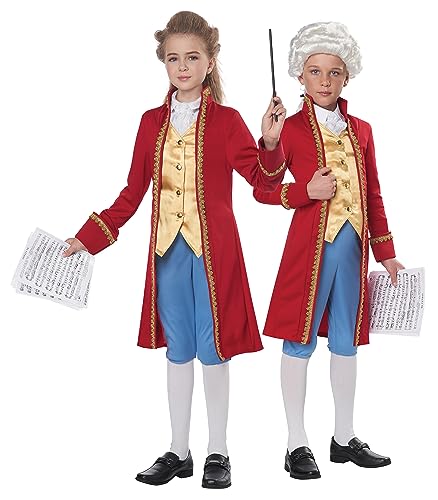 Disfraz infantil Compositor Clásico Amadeus miniatura 3