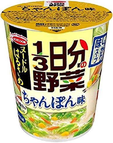 Amazon エースコック ヌードルはるさめ 1 3日分の野菜 ちゃんぽん味 43g エースコック スープ 通販
