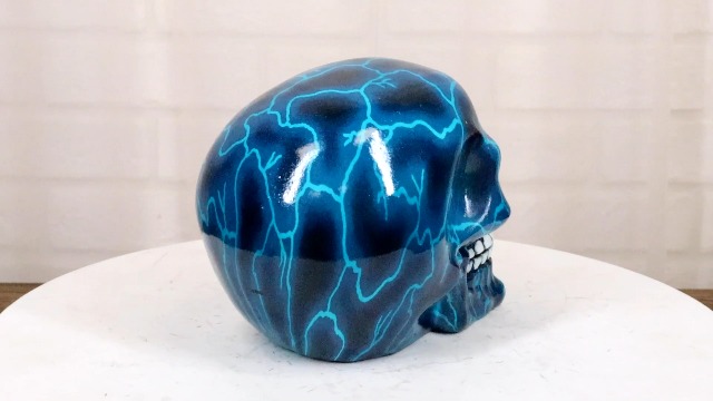 Amazon.com: Ebros Gift Day of The Dead Zeus Lightning Bolt Thunder