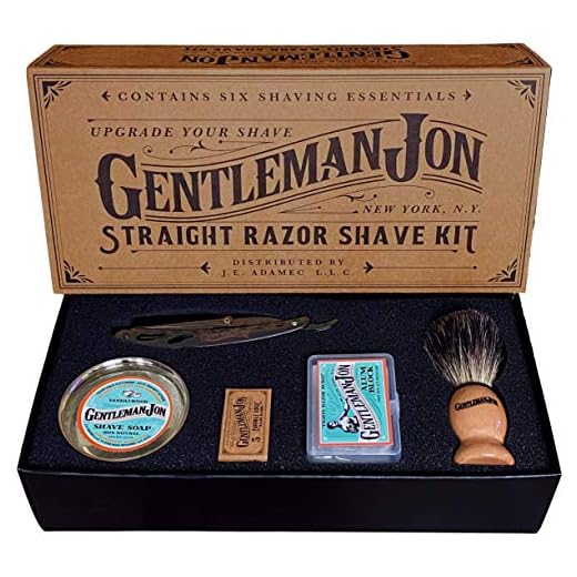 Gentleman Jon Complete Vintage Straight Razor Kit