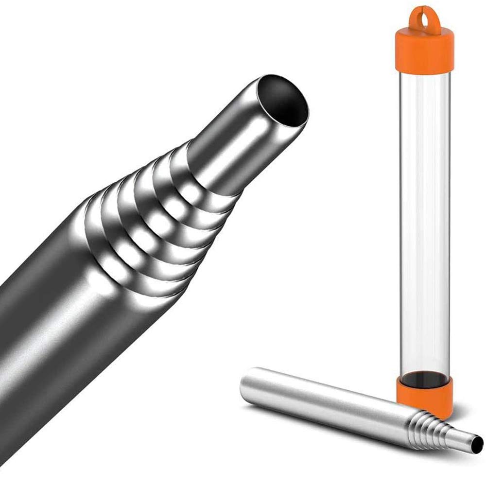 Tube De Soufflage Télescopique En Acier Inoxydable, Souffleur De