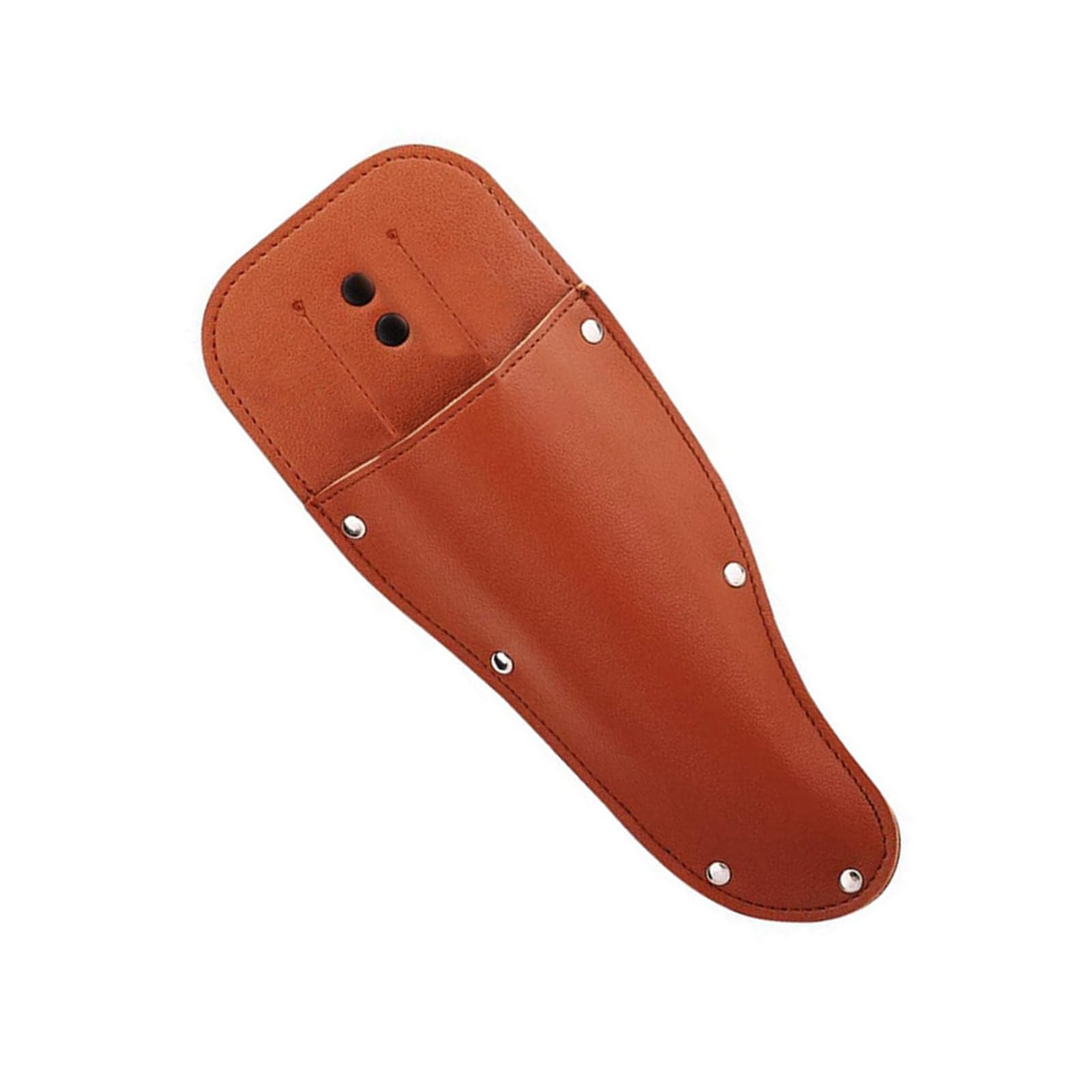 Newft Brown Protective Case Pu Leather Pruning Shears Sheath Pouches Hanging Bag Scabbard Covers Holder For Gardening And Power Tool Gardening Tool Covers