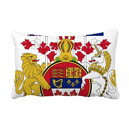 Coussin Canada soulagement lombaire oreiller de canapé multicolore