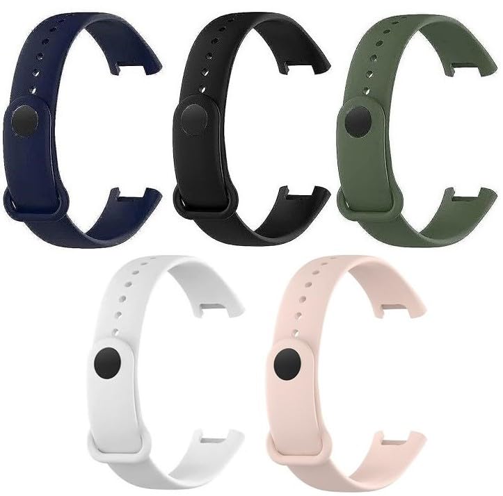 Qai New Launch Redmi Smart Band Pro Band Strap Breathable Strap for Men & Women Silicone Waterproof Replacement Watch Straps For Redmi Pro Smart Band Strap-image-49