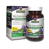 Nature's Answer Melatonin+, 60 Count Capsules Promotes Restful Sleep | Melatonin Plus Essential Oils...