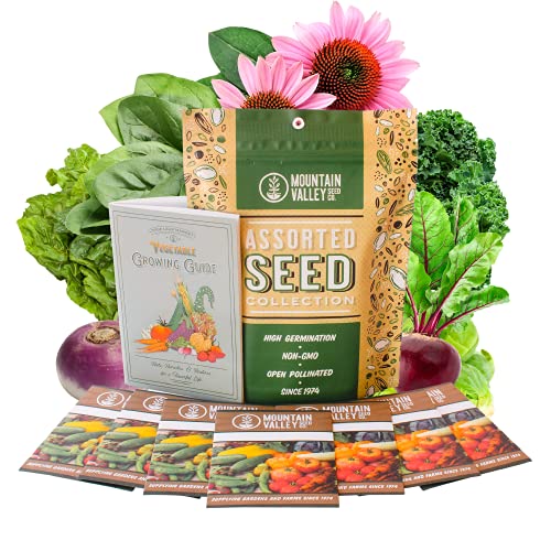 Fall Garden Heirloom Vegetable Seed - ~3,800+ Seeds, 7 Varieties...