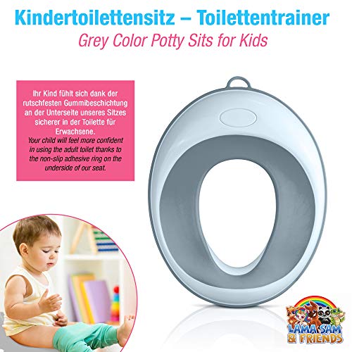 Lama Sam & Friends - Baby Kids Toilet Training Seat - Ring voor jongens of meisjes Veilig Antislip Oppervlak - Afbeelding 8