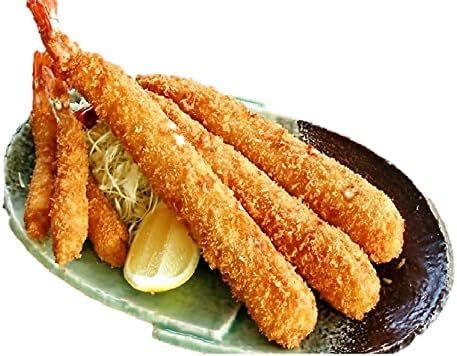 Amazon 長さ約18センチ 10尾でこの価格 特大ジャンボエビフライ 10尾 約650g業務用 衣付きなので開封後すぐに揚げられます なし エビ 通販