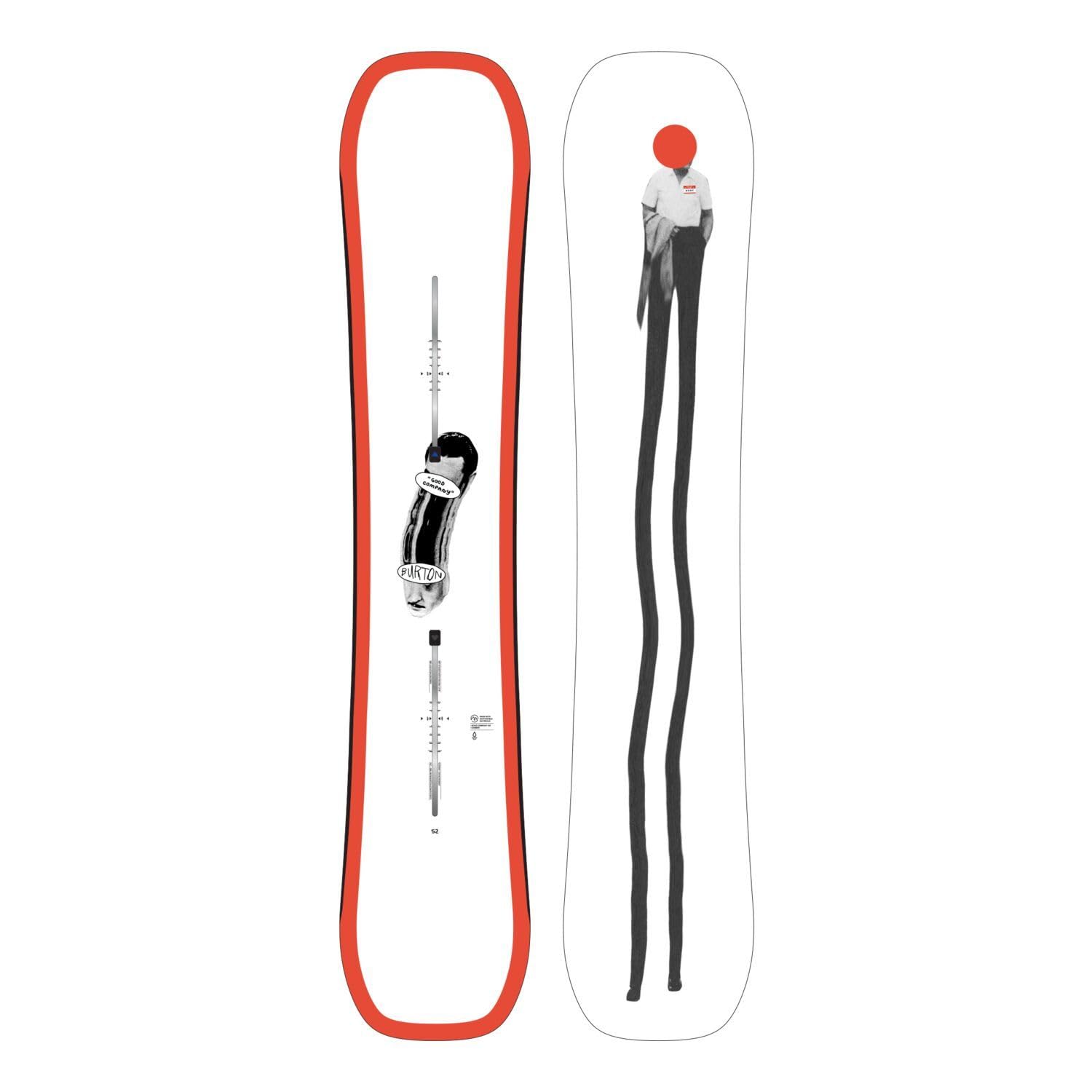 Amazon | Burton メンズ Good Company キャンバー スノーボード (159