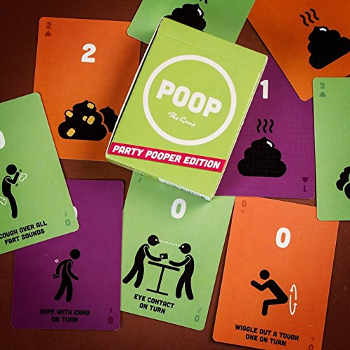 Image of Breaking Games Poop The Game Party Pooper Edition Card Game, Ages 6+