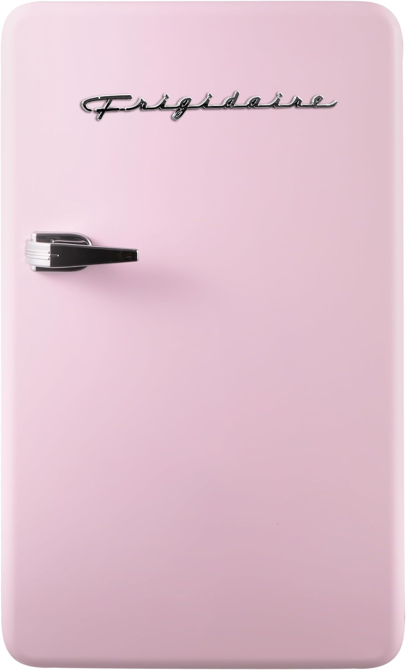 Retro Compact Refrigerator with Chiller, 3.2 cu ft Countertop Fridge, Built-In Bottle Opener, Rounded Corners, Premium, for Office, Bedroom, Dorm Room, Cabin, 18.5D x 20W x 31.5H (Pink)