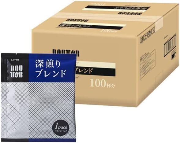 Amazon.co.jp: 【ドトール】 ドリップコーヒー 深煎りブレンド 200杯分