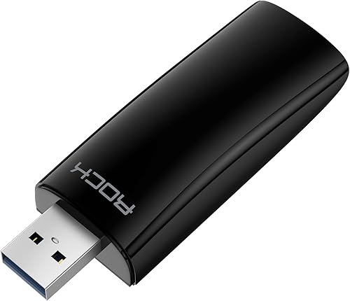 Adaptador WiFi USB, AX1800 USB 3.0 WiFi 6 Adaptador de red inalámbrica USB Dongle inalámbrico con doble banda 2.4GHz5GHz para PC de escritorio