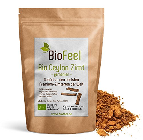 Preisvergleich Produktbild BioFeel - Bio Ceylon Zimt, 50g