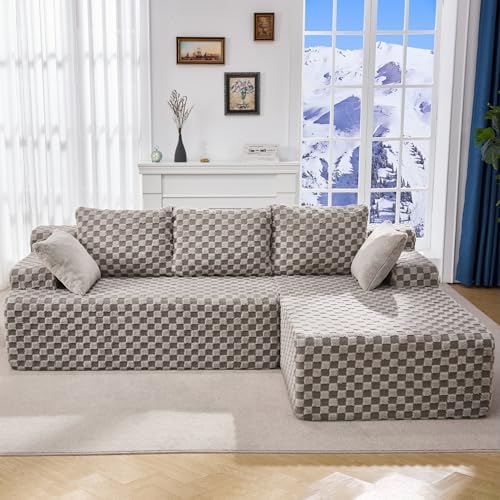 Modular Sectional Sofa Couches L-Shape Couch 3 Seat Modular Sofa ...
