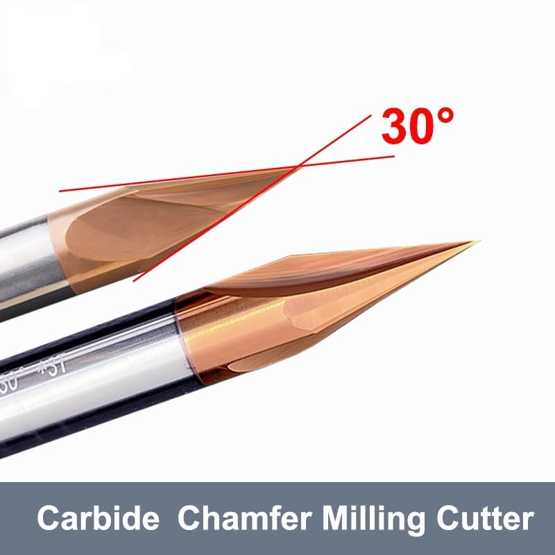 Amazon.co.jp: 超硬面取りフライスカッター 30度 HRC55