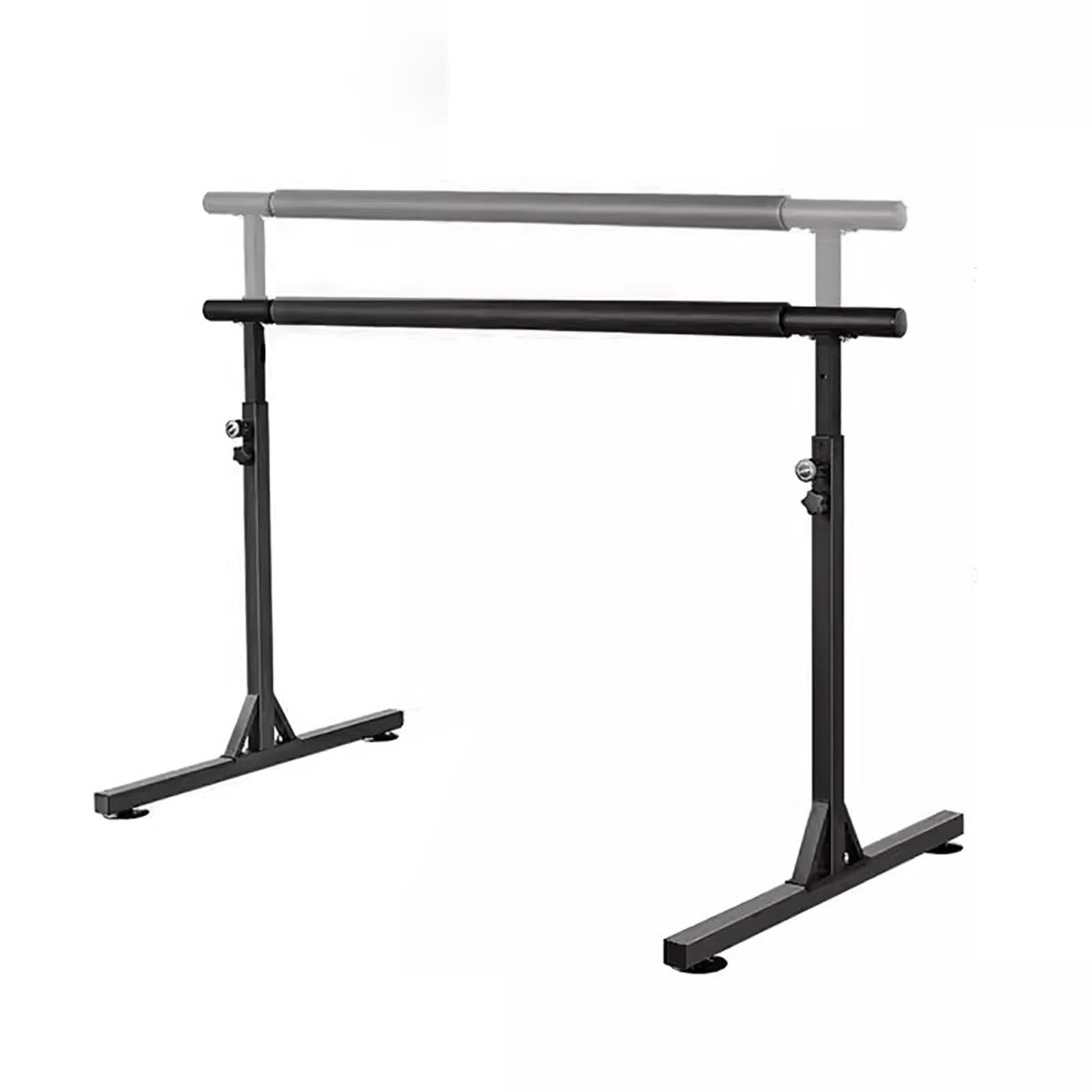 Sbarra Danza Portatile, Doppia Sbarra Ginnastica Artistica Regolabile Autoportante, Attrezzi Ginnastica Artistica Resistente per Casa