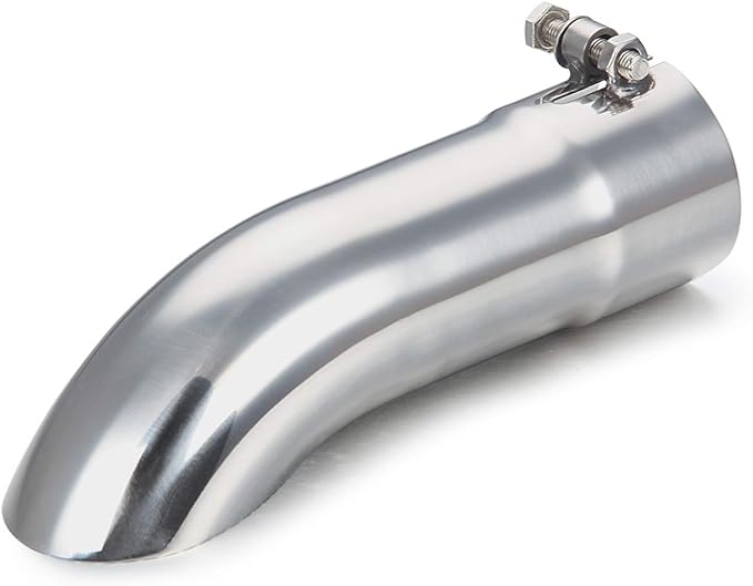 LCGP 2.5 Inch Inlet Turn Down Exhaust Tip, 2 1/2 Inch