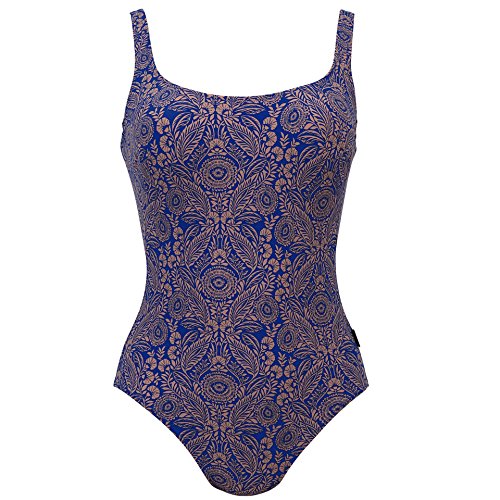 Rosa Faia Marle Women`s One-Piece Swimsuit, ANI-7862, 08C, Lavender