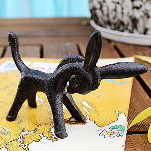 Fonte artisanat en forme d'âne Koliyn, objet déco premium - 5