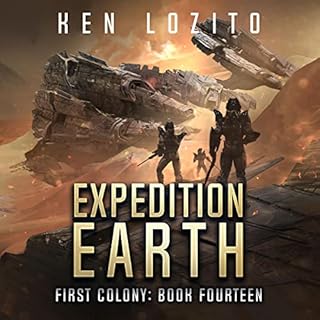 Expedition Earth Audiolibro Por Ken Lozito arte de portada
