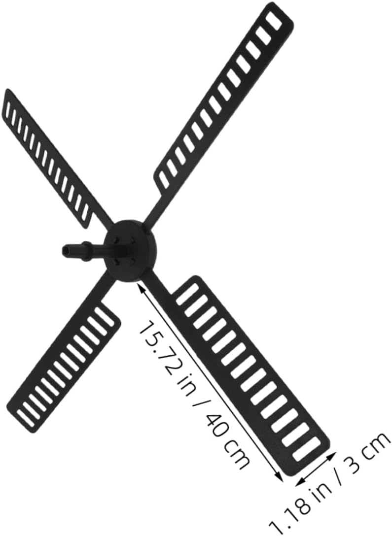 3 Sets Dutch Windmill Blades Waterproof Plastic Rotating Outdoor image 2