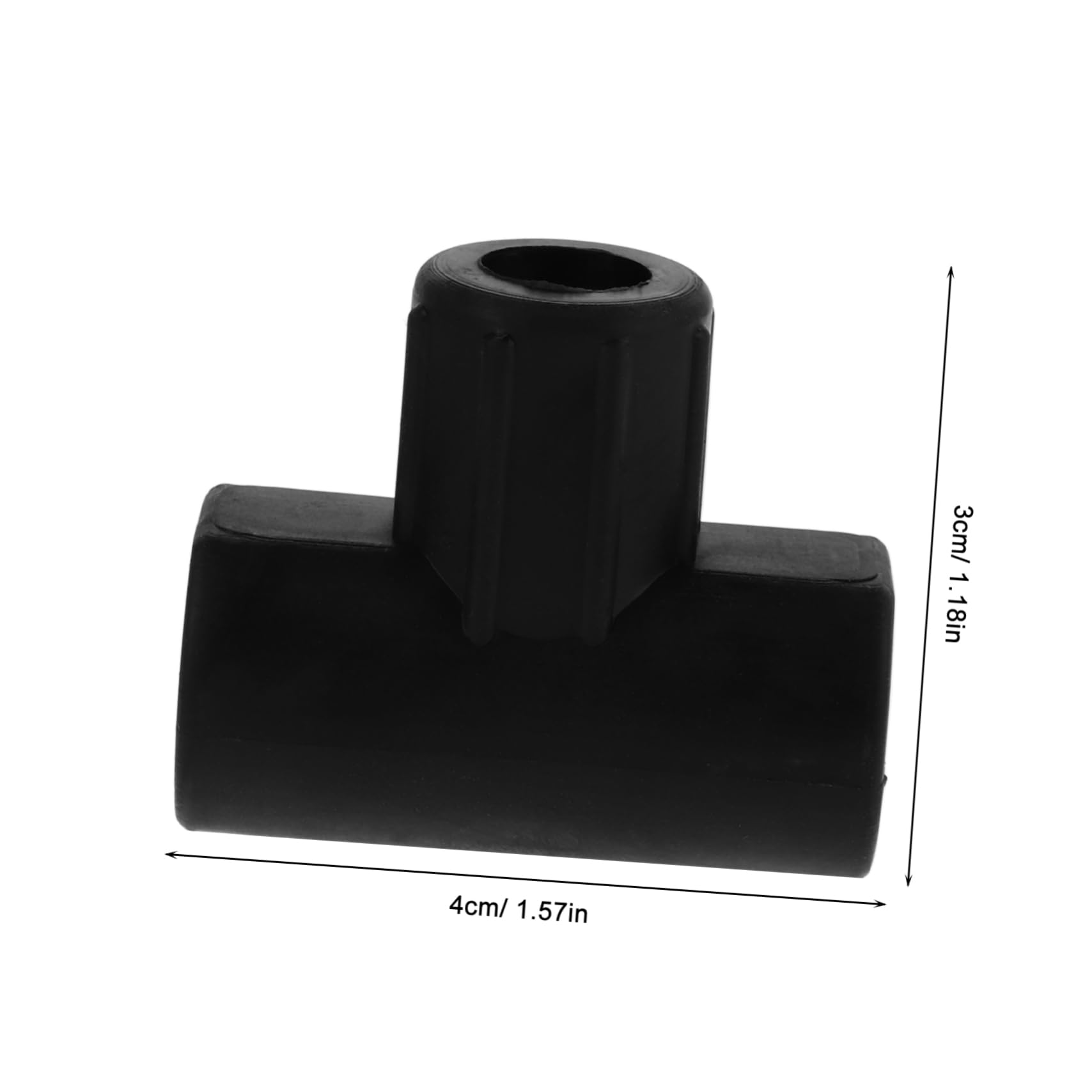 Toddmomy 10pcs Fishing Line Spool Connector Cord Reels Cable Crimps Rubber Line Spool Adapter