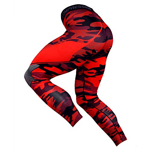 Image of OEBLD Compression Pants Men Thermal Underwear Set Base Layer Dry Tights Gym Running Leggings Long Sleeve Shirt