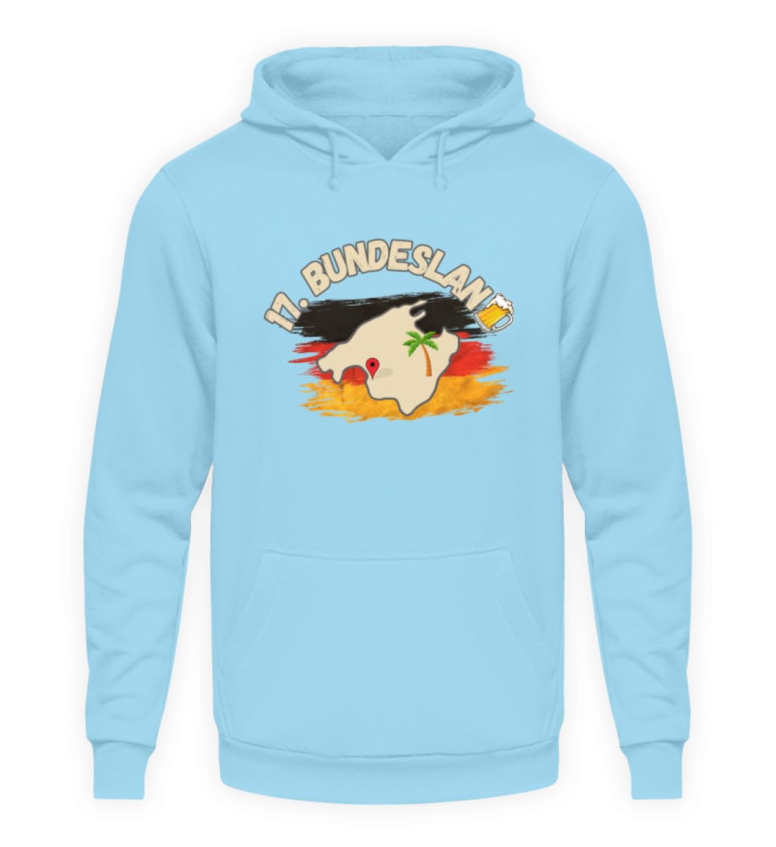 Sweat à capuche Malle Party Mallorca une idée cadeau originale pour anniversaire - 3
