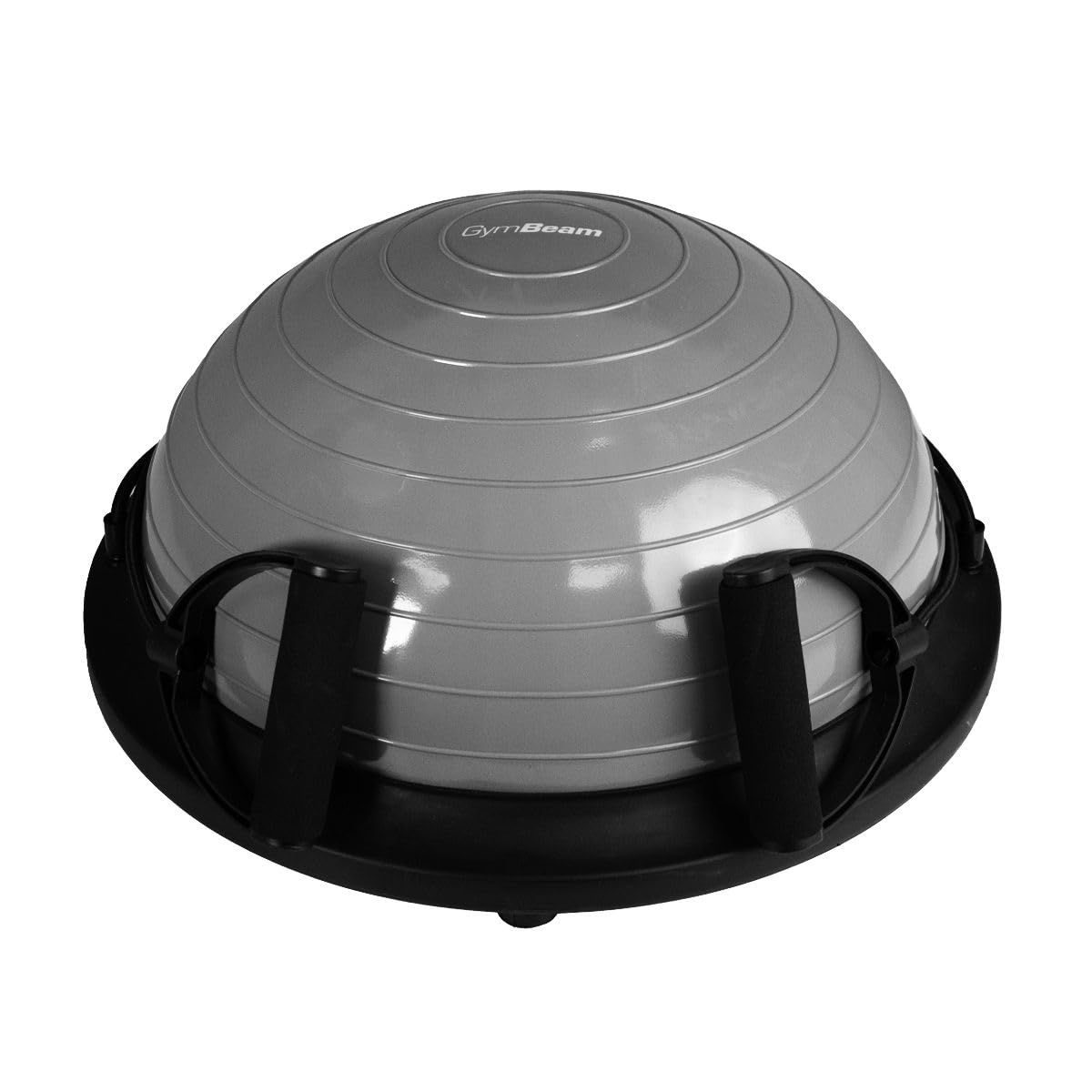 GymBeam Compact Half Balance Ball - Attrezzo per Equilibrio con Espansori e Pompa, Ideale per Allenamento a Casa, Pilates e Forza