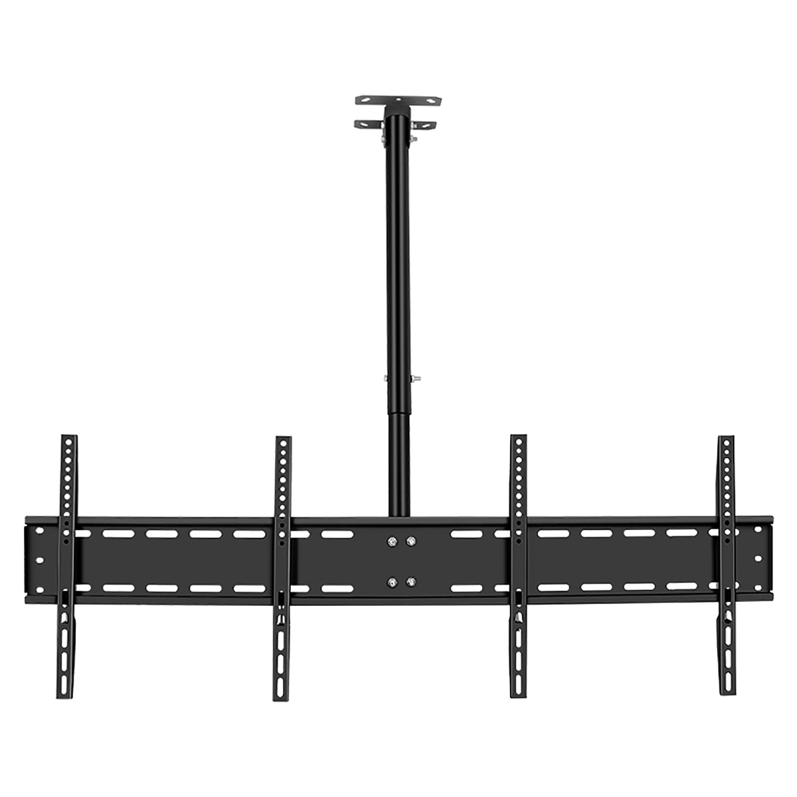 HPTHLY Tv Standtv Ceiling Mount Adjustable Height Telescoping Tilt And Swivel Up To 45Kg/99Lbs Ceiling Tv Bracket Fits Most 32-40 Inch Dual Screen Tv,