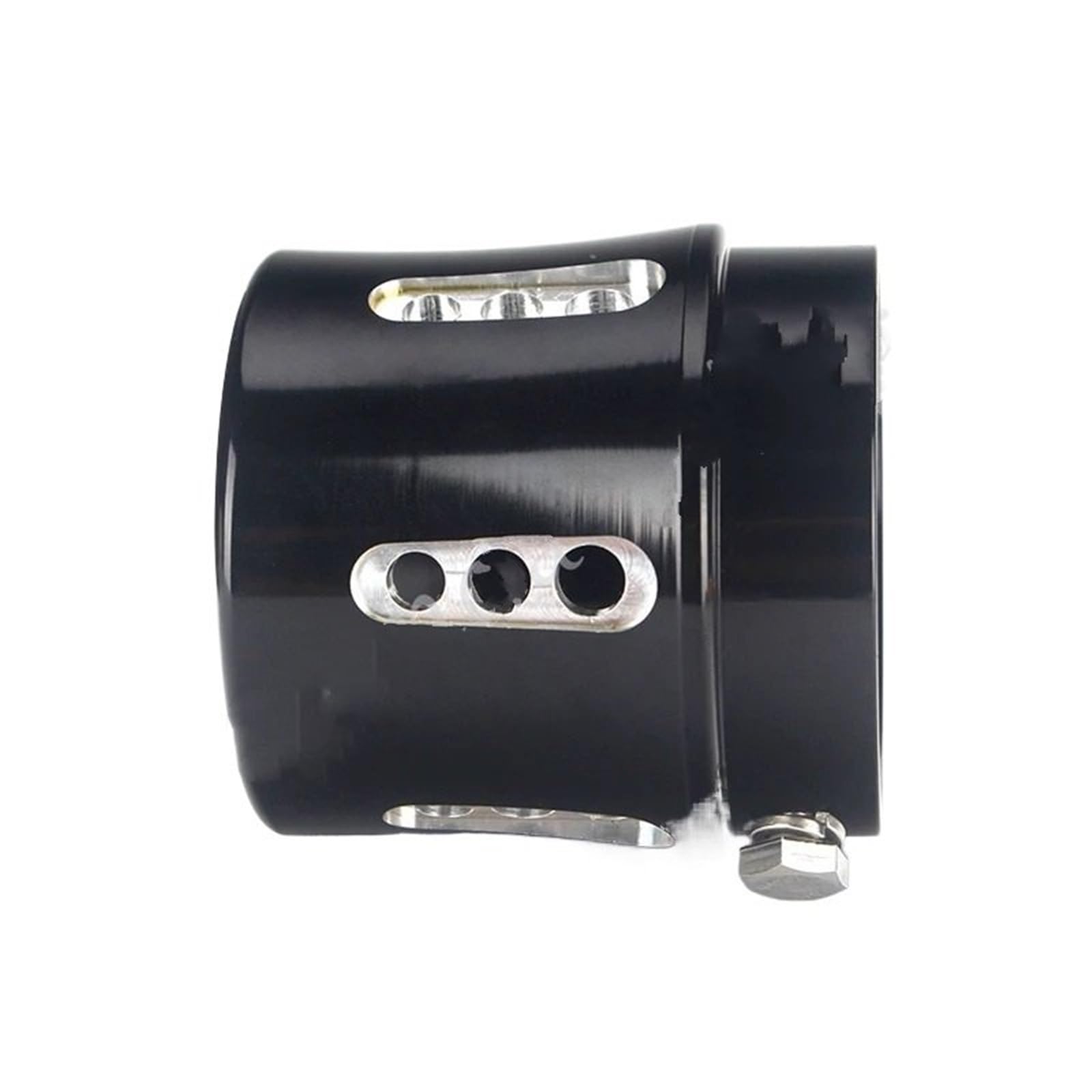 końcówka wydechu 2,5" Końcówka rury wydechowej CNC aluminiowa końcówka tłumika wydechowego do Harley'a pasuje BMW R80 układ wydechowy samochodowy(1pcs 1.75 inch)