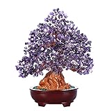 ♣Las piedras de chacra naturales componen un follaje de lujo, la base del árbol de la vida es una maceta ovalada de resina, que es una bonita decoración de paisaje.