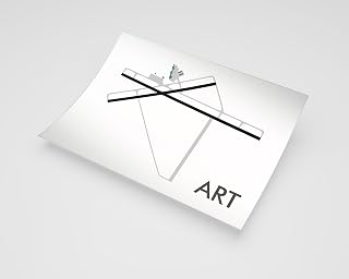 MG Global Modern Poster of Watertown Intl Airport | 11x17 12x18 16x24 24x36 Minimal Unframed Print | Minimalism Wall Art Gift | Minimalist Home Office Decor