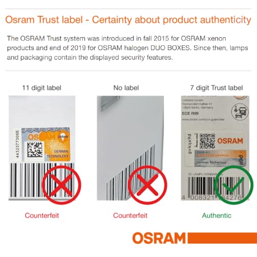 Ampoule D3S Osram 66340HBI phare xénon 35W PK32D-5 kit de lampe de rechange 4600K - 5