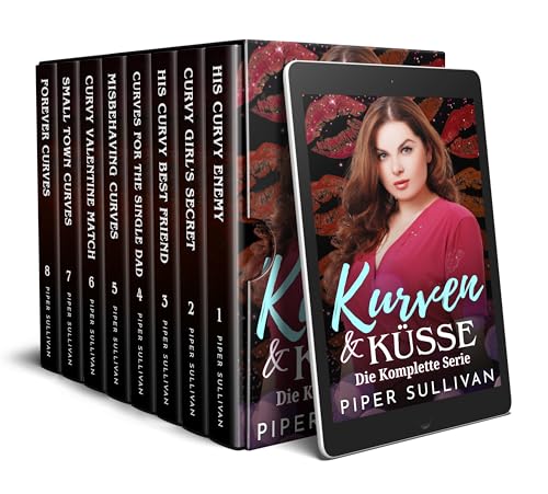 Kurven & Küsse: Die komplette Kurvige Frau-Kleinstadt-Romantik-Serie Bücher Bücher 1-8 (Die Kurven-Dating-Agentur)
