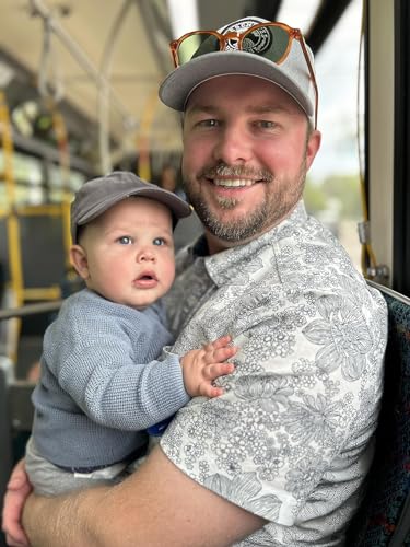 Toddler Boys Baby Girls Baseball Hats Kids Boy Caps Toddler Sun Hats for Summer Adjustable Size for 6M-6Y 3 Pack 7