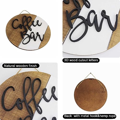 Rustic-12-Coffee-Bar-Decor-Round-Modern-Wooden-Farmhouse-Wall-Sign-3D-word-cutout-Effect-Coffee-Lover-Gift-Ideal-for-Coffee-Bar-and-Coffee-Nook-Easy-to-Install-brown Rustic 12 Coffee Bar Decor Round Modern Wooden Farmhouse Wall Sign 3D word cutout Effect Coffee Lover Gift Ideal for Coffee Bar and Coffee Nook Easy to Install brown