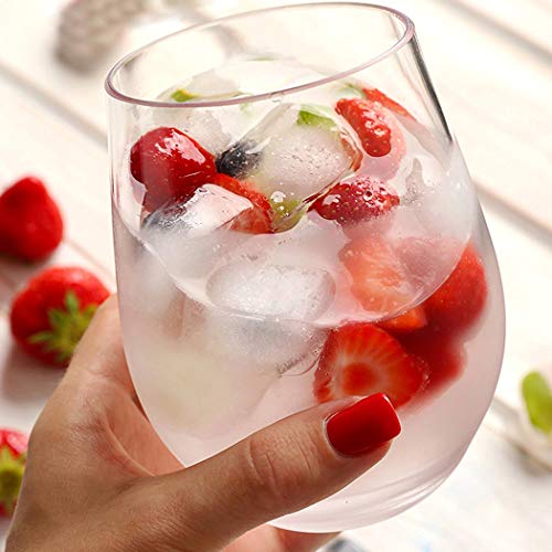 Copo de vinho Justdolife de plástico multiuso para copo de vinho copo de vinho