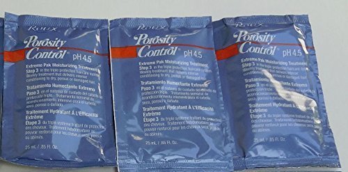 Roux Porosity Control pH4.5 Extreme Pak Moisturizing Treatment 0.85fl Oz. (Pack of 3)