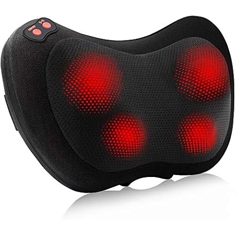 Papillon Back Massager,Shiatsu Neck Massager for Pain Relief,Electric Shoulder Foot Massage Pillow with Heat,Gifts for Mothers Day,Christmas Gifts for Women/Men,Deep Tissue Kneading for Waist,Legs Cover