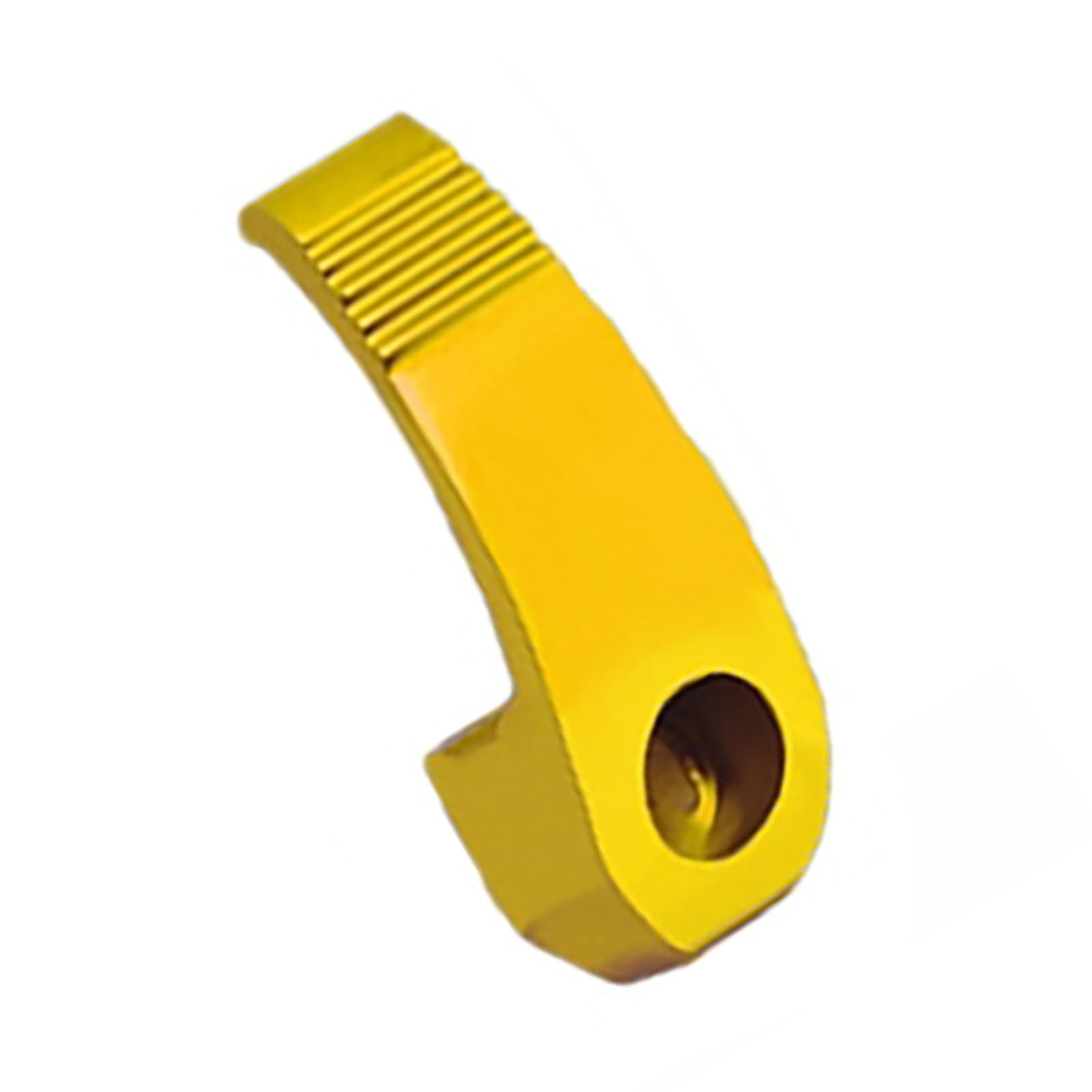 Lirrvb Yellow Stylish Utility Hook Rustproof Aluminum Upgrades Supports Bags & Backpacks For Electric Vehicles & Motorcycles Easy Installs