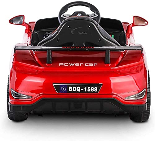 BAOZUPO Kinder Elektroauto Fernbedienung Spielzeugauto Kann Auf Einem Baby Sitzen Sportwagen Wiederaufladbare Fahrt Auf… – Bild 4