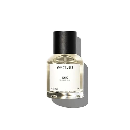 Nomad Eau De Parfum Perfume en aerosol unisex ámbar gris de larga duración, notas de aroma amaderado de jazmín egipcio, rosa, azafrán, abeto,