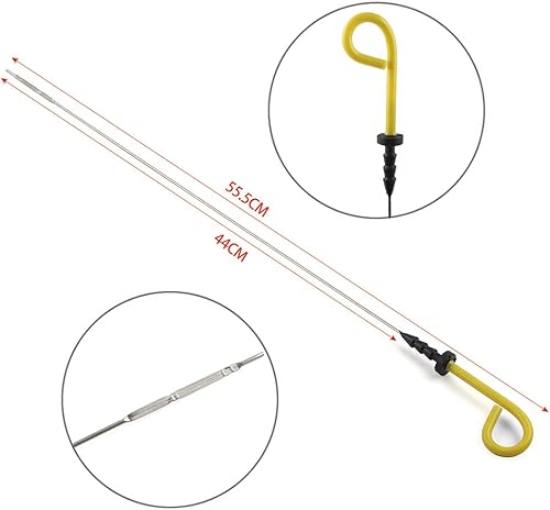 Miniatura 4 de LIRU - Indicador de varilla de medición de aceite de motor para Toyota Hilux LN85 LN86 LN106 LN107 LN111 2L 3L motor diesel 1988-1997, para 4Runner