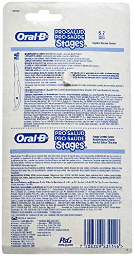 Kit Escova e Creme Dental Oral-B Pro-Saúde Stages Carros-Princesas