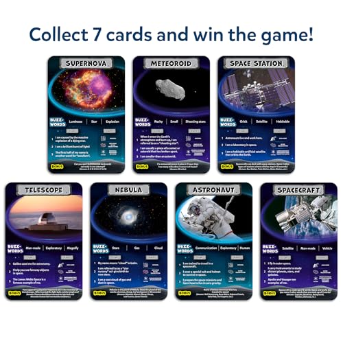 Image of Skillmatics Guess in 10 NASA Space, Perfect for Boys, Girls, Kids & Families Who Love Card Games, Educational Toys, Travel Games, Gifts for Ages 8, 9, 10 and Up
